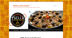 Desktop Screenshot of paellaloversunited.com